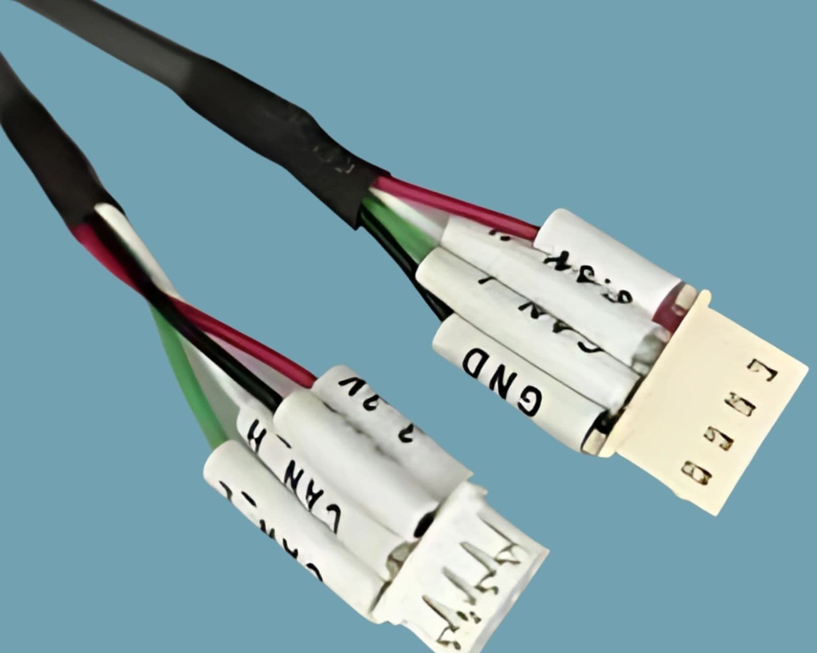 4.8 Female Terminal Crimped Assembly by leading wire harness and cable harness manufacturers in Bangalore