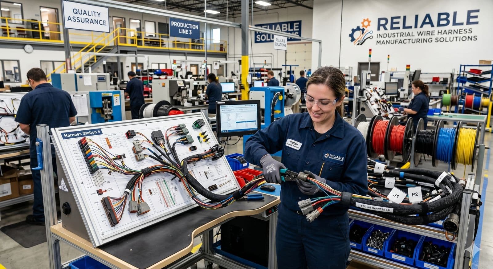 Reliable industrial wire harness manufacturing for OEM applications