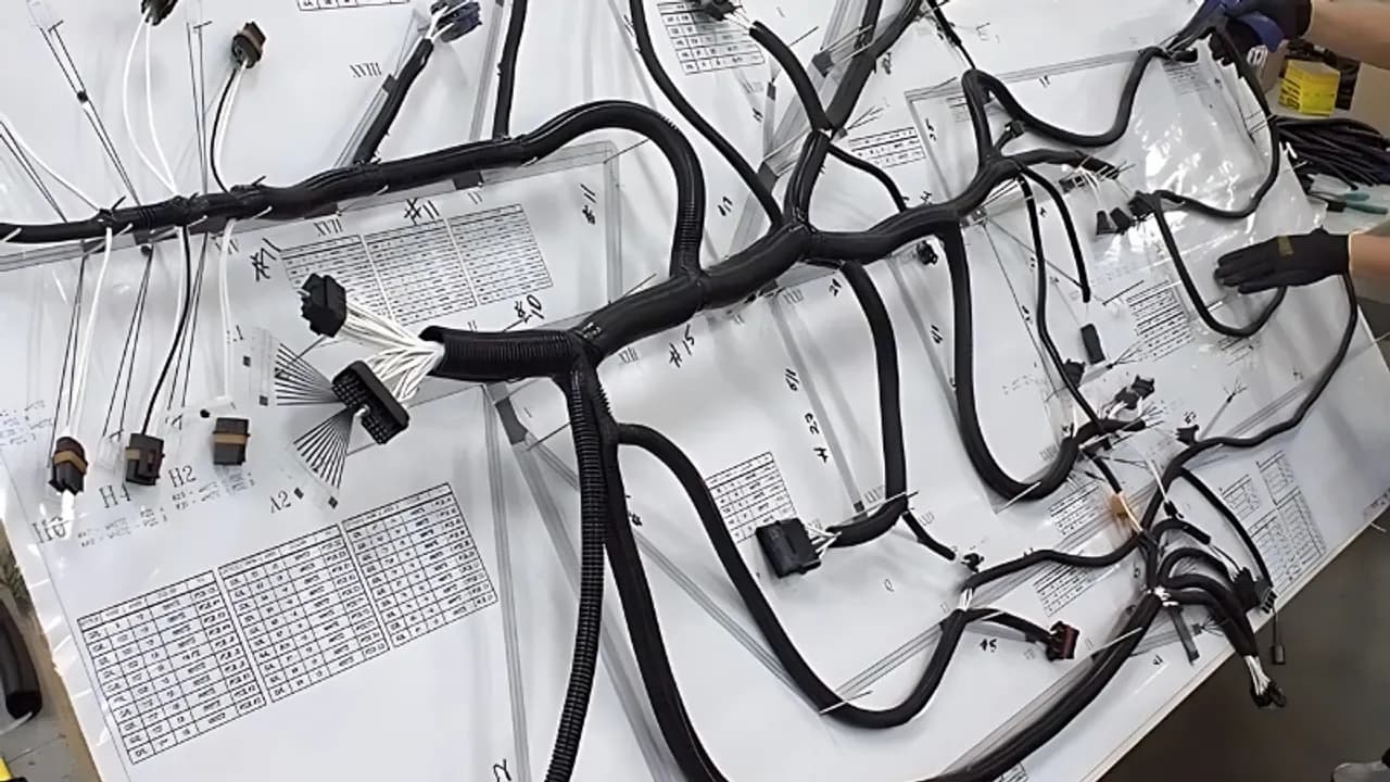 Designing custom wire harness assemblies
